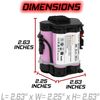 18V Replacement Battery Compatible with McCulloch R800 2017, R800 2018, R800 2019