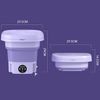 Mini Washing Machine 8L Folding Portable Sterilization Drying Laundry Machines