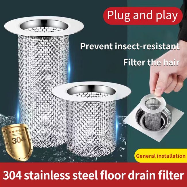 Wholesale 304 Stainless Steel Drain Hair Catchers 