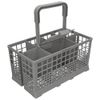 Universal dishwasher cutlery basket
