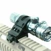 Flashlight QR Offset Side Mount 1" Low Profile See-Thru Scope Ring for Laser