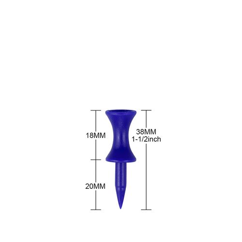 Zivisk Golf Tees Plastic Pack of 100 38 mm