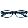 OPULIZE UV Reader Blue Tortoiseshell Reading Glasses Mens Womens Spring Hinges UVR010BL +1.00