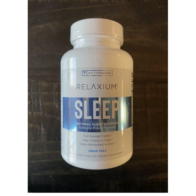 RELAXIUM SLEEP 60 Capsules - Brand New & Sealed Exp 6/2024