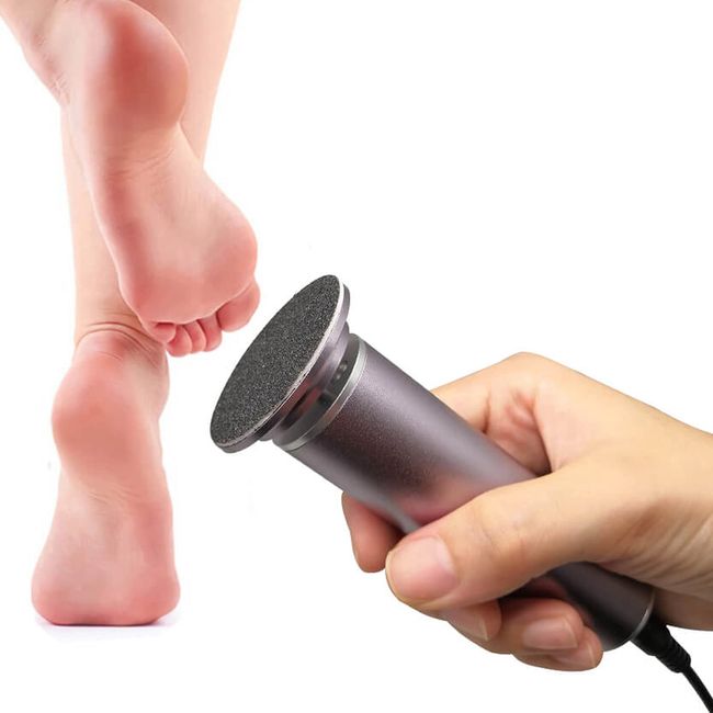 Electric foot file and callus remover device