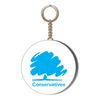Election 2024 CONSERVATIVES Logo Blue Tree 58mm Keyring Bottle Opener