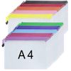 Plastic Wallets - 30PCS A4 Zip Folders Plastic Document Files Ziplock Bags Zipper Bag