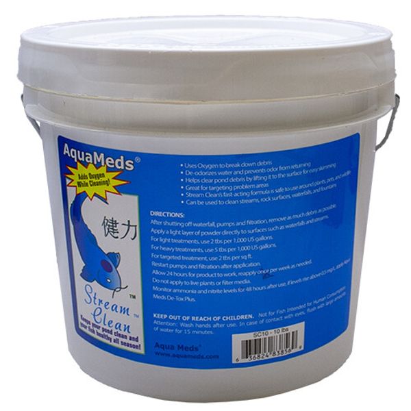 AquaMeds Stream Clean for Ponds & Waterfalls 10 lbs