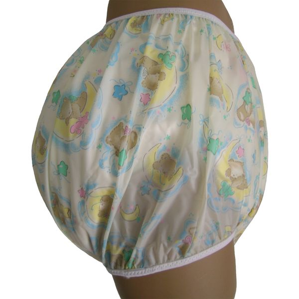 Baby Pants Sleepy Bear Adult Pullon Plastic Pants - Small