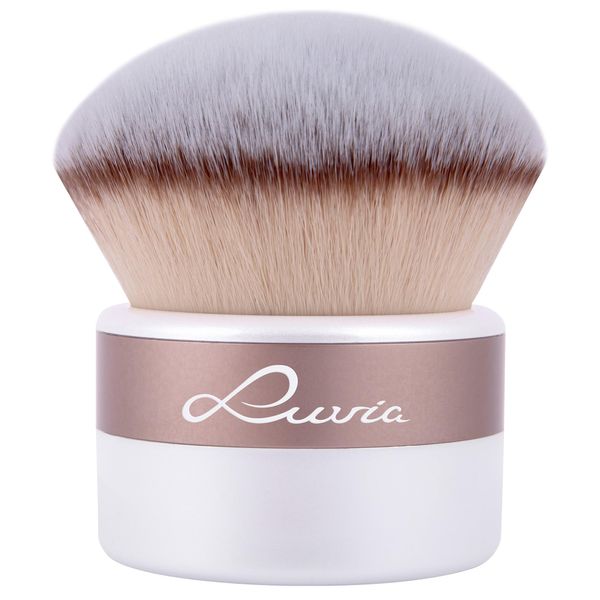 XXL Kabuki Brush Luvia, Powder Make-Up Brush, XXL Powder Brush for the Face, Bronzer, Blush, Contour, Highlighter, Vegan Cosmetic Brush, Kabuki Brush - Elegance