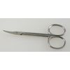2 Cuticle Scissors 3.5" Curved short blade Manicure Beauty Tools