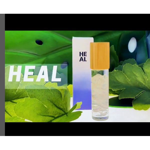 Essential Oil Clear Quartz Crystals -Refillable -TSA/Travel Size Purse/Backpack