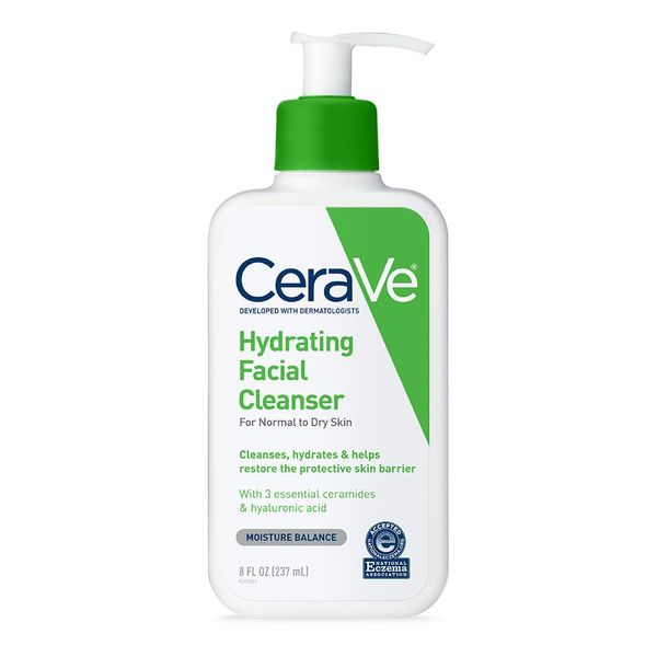 CeraVe Facial Cleanser, Hydrating Cleanser, 8 Ounce by CeraVe