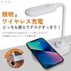 Prv LED Desk Light, Compatible with Qi Wireless Charging, Adjustable Lighting, Eye Friendly, Flexible Arm, Adjustable Angle, Desk Light, Touch Sensor, Desk Work, Bedroom