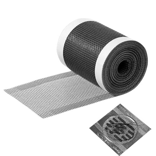 Hair Filter Shower Drain Sticker Self-Adhesive Rectangle Tub Drain Stopper 5M