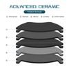 SUPLABEL Priority1 CFC883 Rear Brake Pads Compatible with Select Models Buick Enclave,Rainier,Outlook