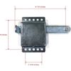 Lock for Sectional Garage Doors Security Lock No Garage Door Operator Required
