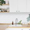 RoomMates StickTILES™ White Subway Peel Stick Tile Backsplashes Water Resistant
