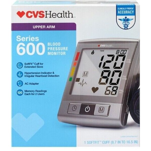 Health Series 600 Upper Arm Blood Pressure Monitor