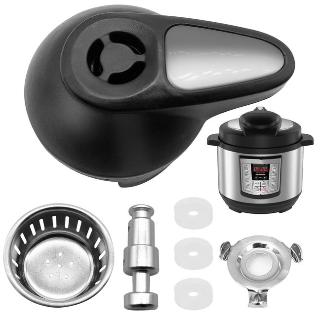 Steam Release Valve, Float Steam Release Handle Pressure Cooker Valve Replacement Part Accessories for Instant Pot LUX Mini 3 Qt, 5 Qt, 6 Qt, IP-LUX50, IP-LUX60 Pressure Cooker