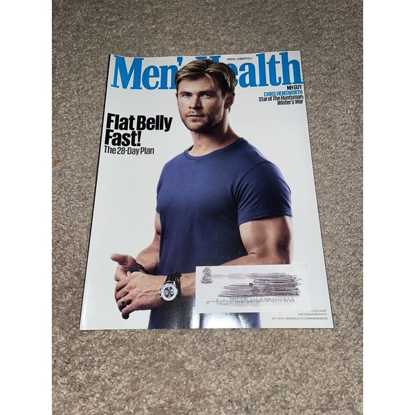 Men’s Health Magazine May 2016 Chris Hemsworth