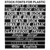 DOG CRATE SIGN 6" X 3" Show - Custom Engraved Durable Plastic Laminate