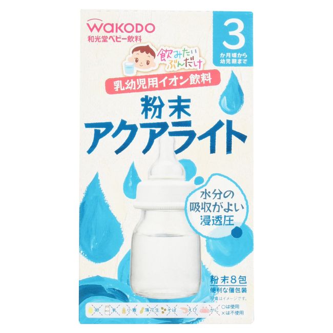 Wakodo Powder Aqua Light 8 Packs