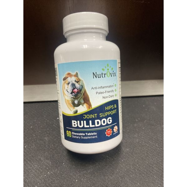 Nutrovix Pitbul Dietary Supplement - 60 Tablets  Hips & Joint Support