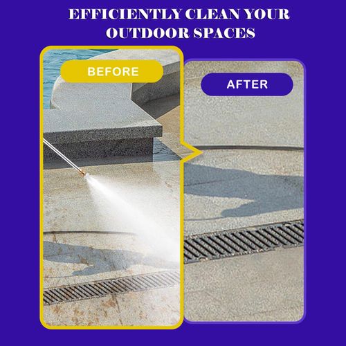 MAYSSKQ 2025 Hydro Jet Power Washer for Garden Hose | High-Pressure Nozzle Attachment with 2 Quick-Change Tips & Connectors, Durable Pressure Washer Tools​