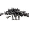 100Pcs Dental Pre-Bent Applicator Tips Needles Grey Composite Syringe 22Ga