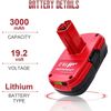 2pack For CRAFTSMAN 19.2 VOLT C3 LITHIUM DIEHARD BATTERY PACK 315.PP2011 3.0Ah