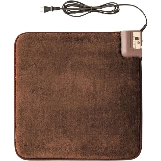 Watanabe Industrial Rug, Carpet Hot Cushion, 17.7 x 17.7 inches (45 x 45 cm), WA-45E, Brown