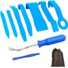 RITYHOFT Interior Stripping, Inner Lining, Peel Off Panel, Removable Tool, Clip Clamp Tool, Storage Bag Included, Light Blue