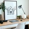 JUNIWORDS Poster, Aloe You Vera Much, 20 x 30 cm