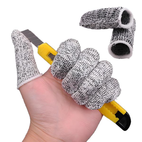 JYJLLM Finger Cots Cut Resistant Finger Protectors Finger Gloves Thumb Protector Finger Sleeve Protectors for Garden,Applicable to Kitchen, Work, Sculpture，Horticulture, Picking (20)