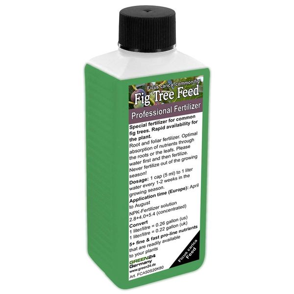 GREEN24 Fig tree Liquid Fertilizer NPK for Common fig, Ficus carica, Mountain Fig, Rock Fig