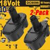 2Pack 18V Battery Replacement for Dewalt 18 Volt Battery DC9096-2 DC9098 DC9099