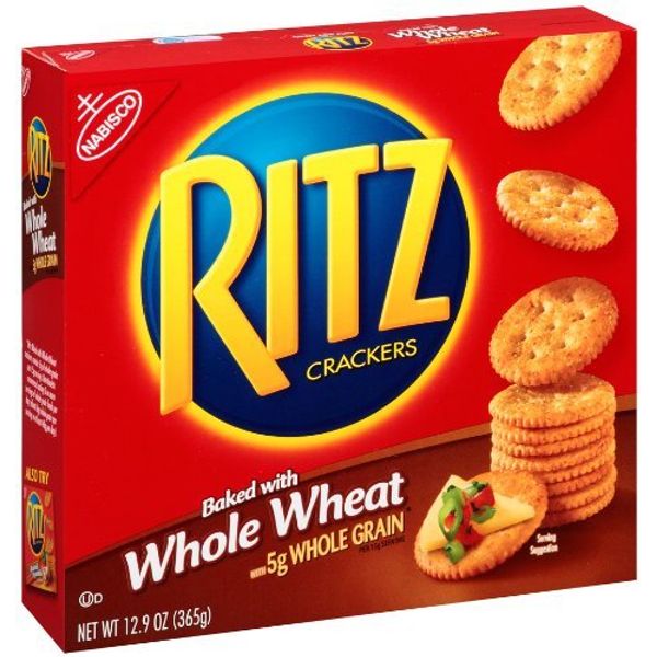 Ritz Whole Wheat Crackers 12.9 oz (2 Pack)