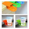Cabilock 2pcs Table Cup Clip Table Cup clamp Clip-on Office Cup Holder