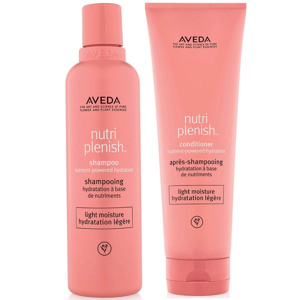 Aveda Nutriplenish Light Moisture Shampoo and Conditioner 8.5 oz Duo Set