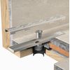 Linear Shower Drain 60" Brushed 304 Stainless Steel with Drain Grate