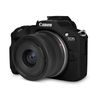 Rieibi EOS R50 Case, Soft Silicone Protective Case for Canon EOS R50 EOSR50 Camera, Lightweight EOS R50 Camera Case - Black