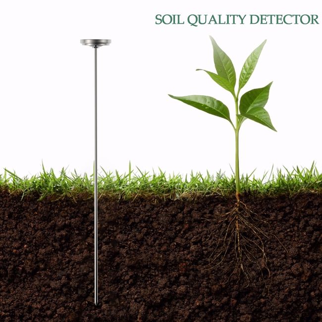 Lawn Plant Pot Soil Thermometer Hygrometer with Probe Temperature