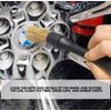 3 Pcs Car Detailing Brush Kit–Auto Cleaning Set for Engine, Wheels, Interior Car