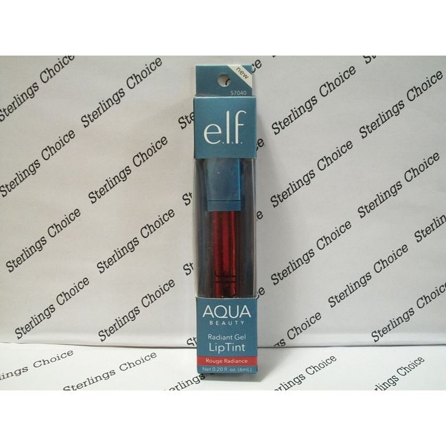 ELF Aqua  Beauty Radiant Gel Lip Tint #57040 Rouge Radiance