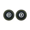 D-SPORT 08220-YE Round Coaster Yellow