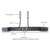 Rack light LED Gooseneck Lights rack lamp with Brightness Knob Dimmer Switch