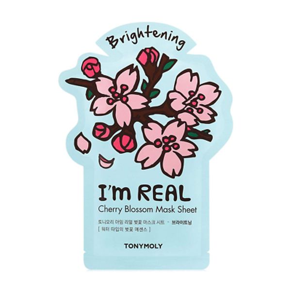 I'M Real Cherry Blossom Brightening Mask Sheet, Pack of 1