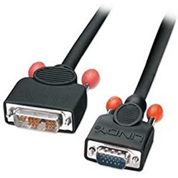 LINDY 41197 DVI-I VGA adapter cable 3m Black