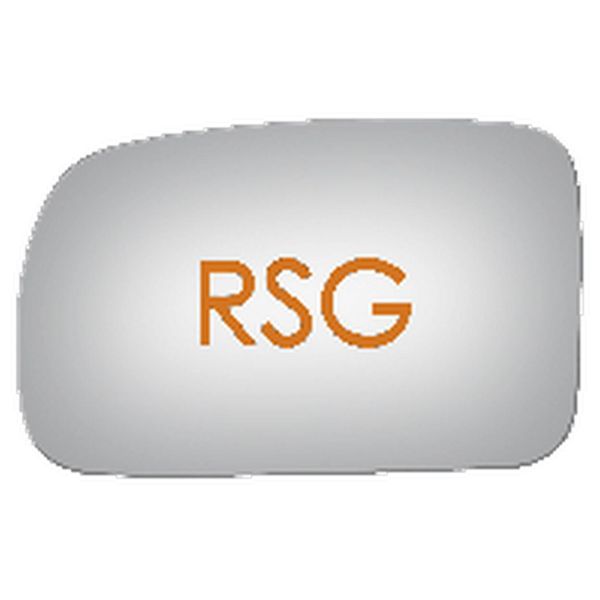 Flat Driver Side Replacement Mirror For 93-98 Nissan Quest W/O Backing Plate